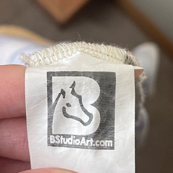 B Studio Art Cow Bull Farm Animal Sheer Long Button Down Cardigan Dress Size XL - Picture 9 of 12